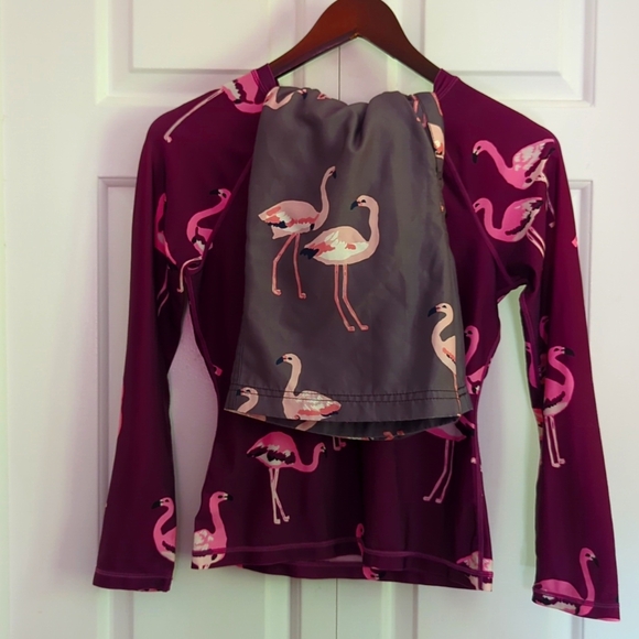 Tea Collection Swim Trunks & Rash Guard - Picture 3 of 8